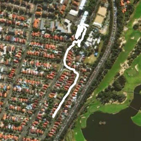 Eastlakes walk to flats