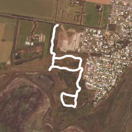 Charlie's hole walk walking route map in St Leonards