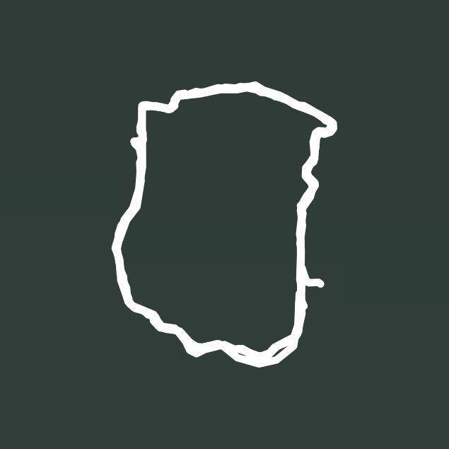 East Park walking route map in Caracas