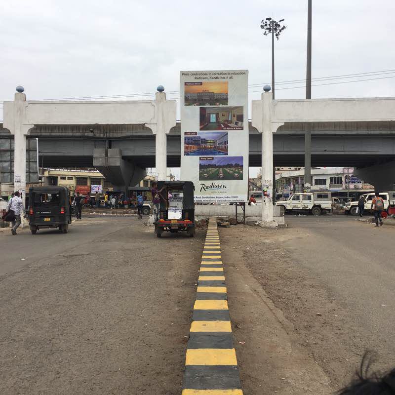 Gandhidham walking route map in Gandhidham