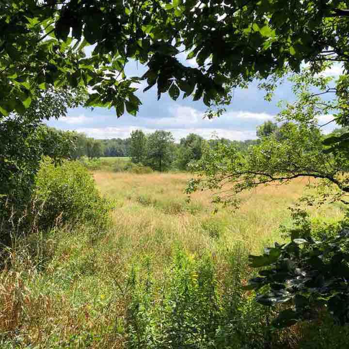 Lancaster Center walking route map in Bolton