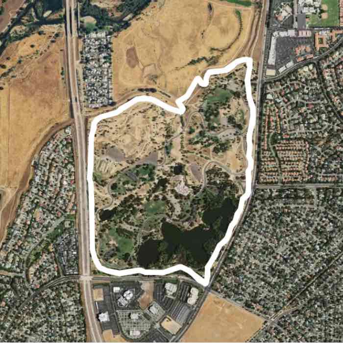 Woodward Park Walk Fresno, California, USA Pacer