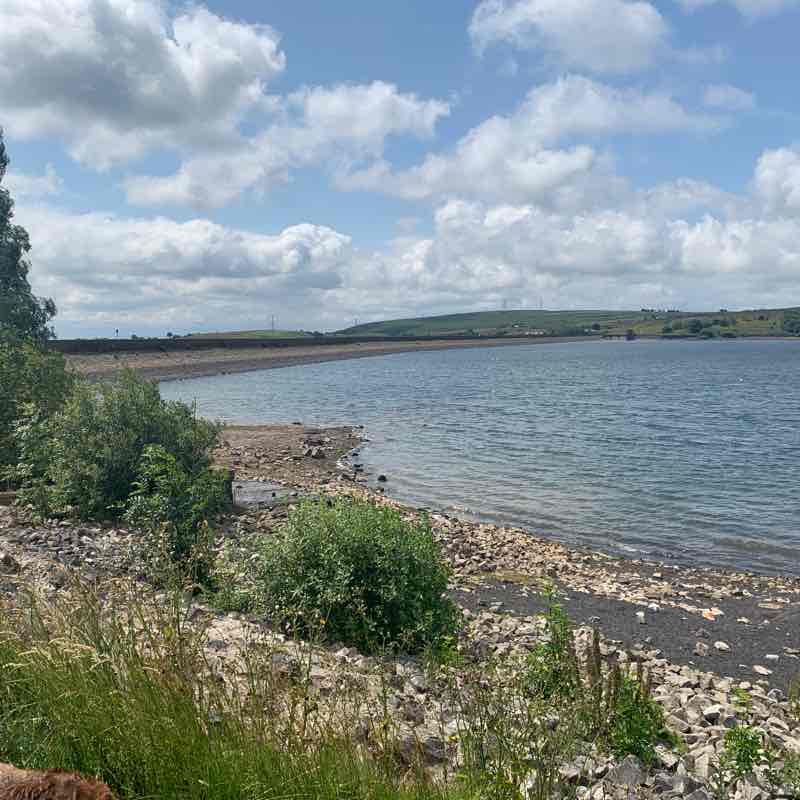 Peddler’s Brow-Wardle Reservoir Circular walking route map in Littleborough