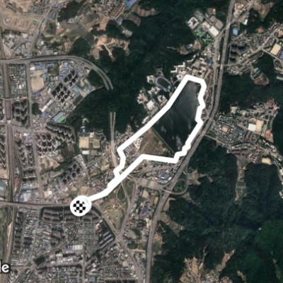 터미널에서 천호지 한바퀴