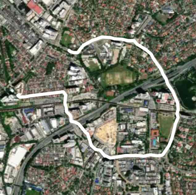 PJ Section 14 roundabout