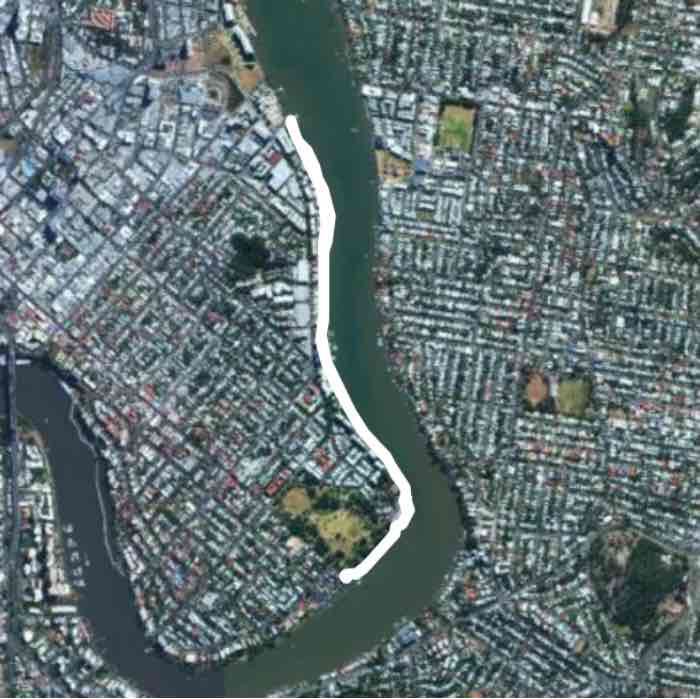 5km walking route map in Teneriffe