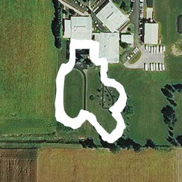 Opportunity park walking route map in Tiffin