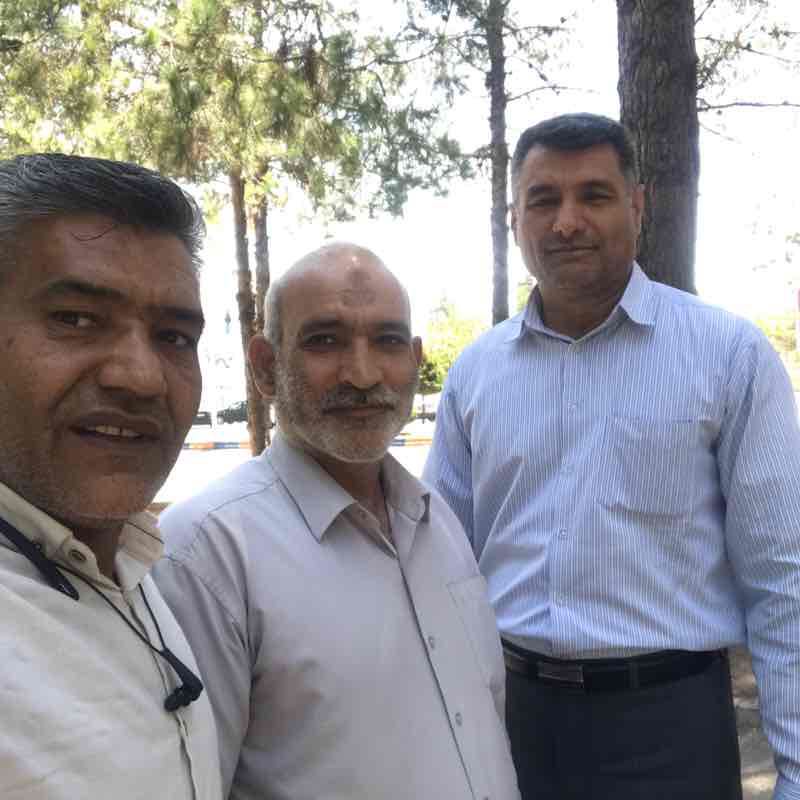 Unity Park walking route map in Birjand