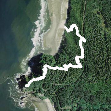 Heceta Light House & Hobbit walking route map in Florence