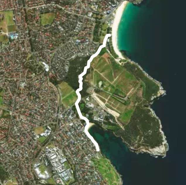 Malabar Rock poo/ Maroubra Beach walking route map in Malabar