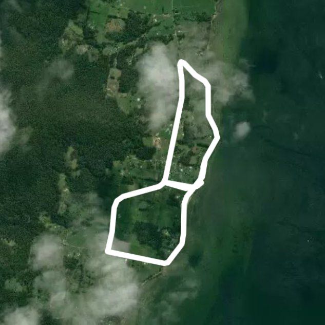 Middleton run walking route map in Middleton