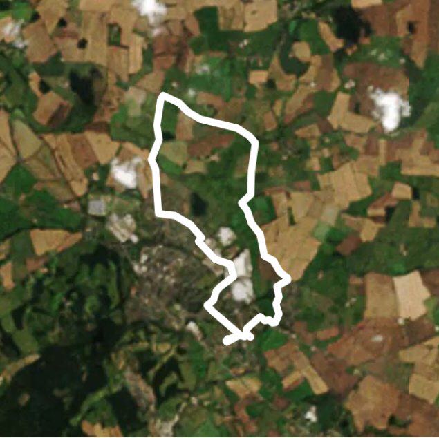 Atherstone, Witherley & Pinwall walking route map in Witherley
