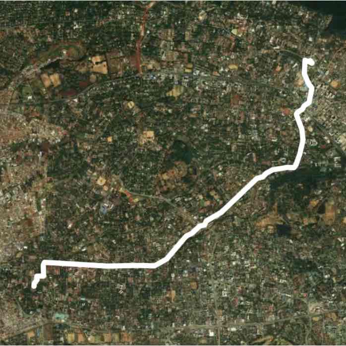 Sunday evening walk: Lavington to Westgate Mall