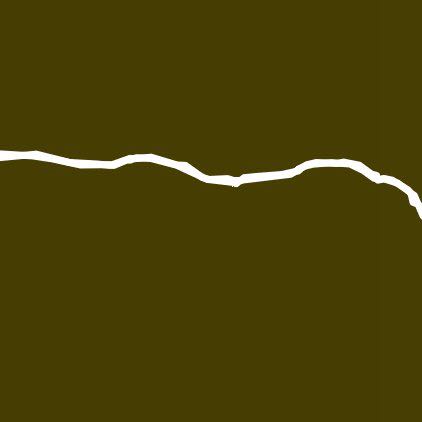 Jeff's trail walking route map in Rapid City