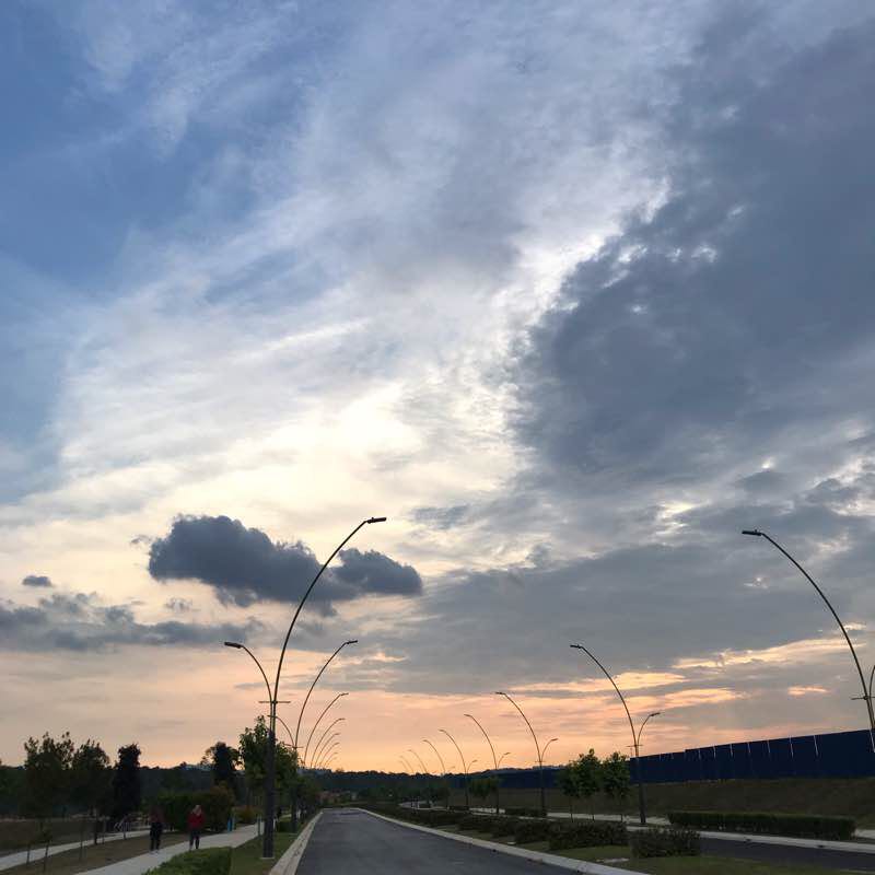 South Creek Setia Ecohill 2 walking route map in Beranang