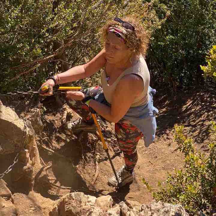 FIG FOR CHAINS 2020 walking route map in Monreal