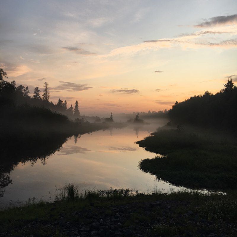 Scenic Boardwalk Route walking route map in Happy Valley-Goose Bay