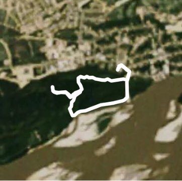 Birch Island Boardwalk  walking route map in Happy Valley-Goose Bay