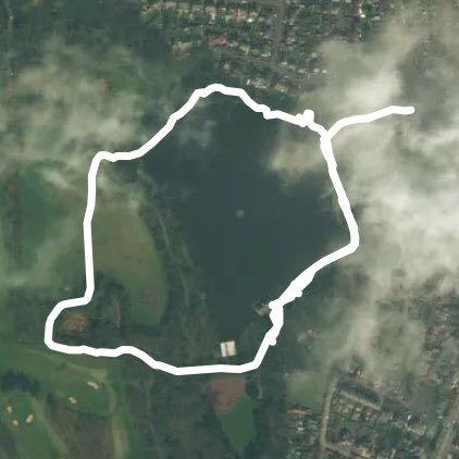 Taylor Park walking route map in St Helens