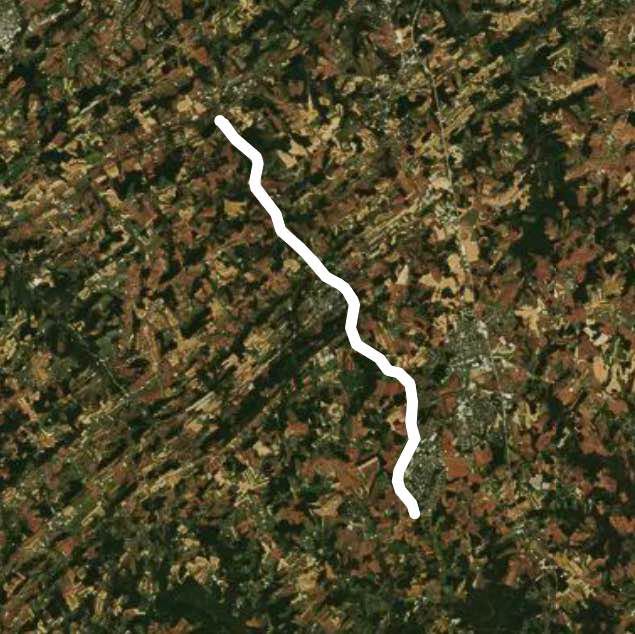 Heritage Rail Trail - Between Hanover Junction - Mason Dixon Line