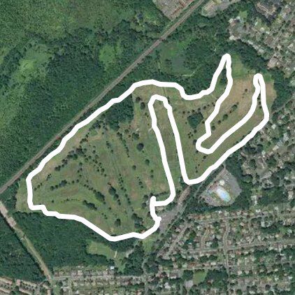 Orp 8/16 walking route map in Woodbridge Township