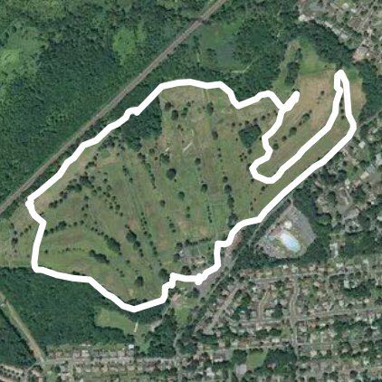 Orp 8/8 walking route map in Woodbridge Township