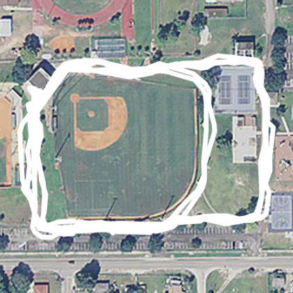 New park  walking route map in Immokalee