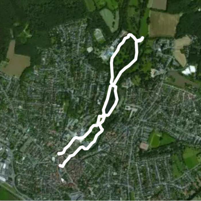 Bad Salzuflen, Kurpark, Landschaftsgarten, Altstadt