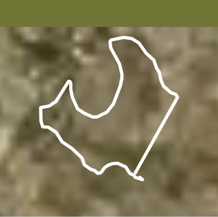 Lake walk walking route map in Manor