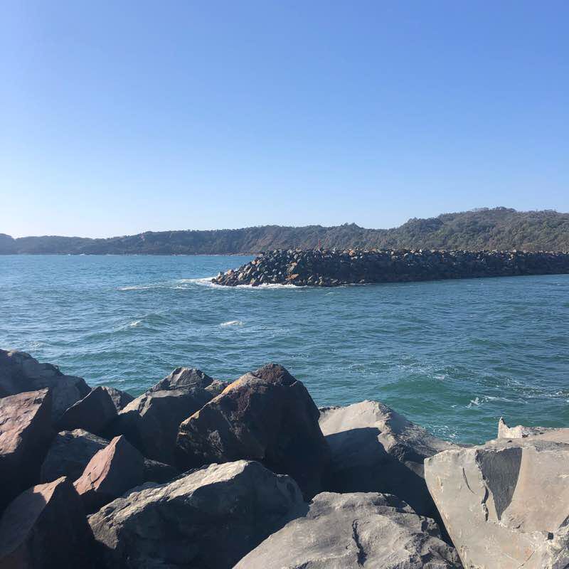 Laurieton town walk walking route map in North Haven