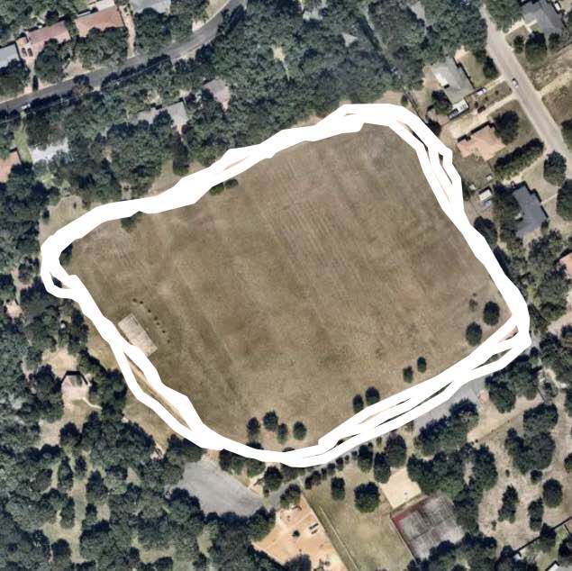 Whitehall park Walk Woodway, Texas, USA Pacer