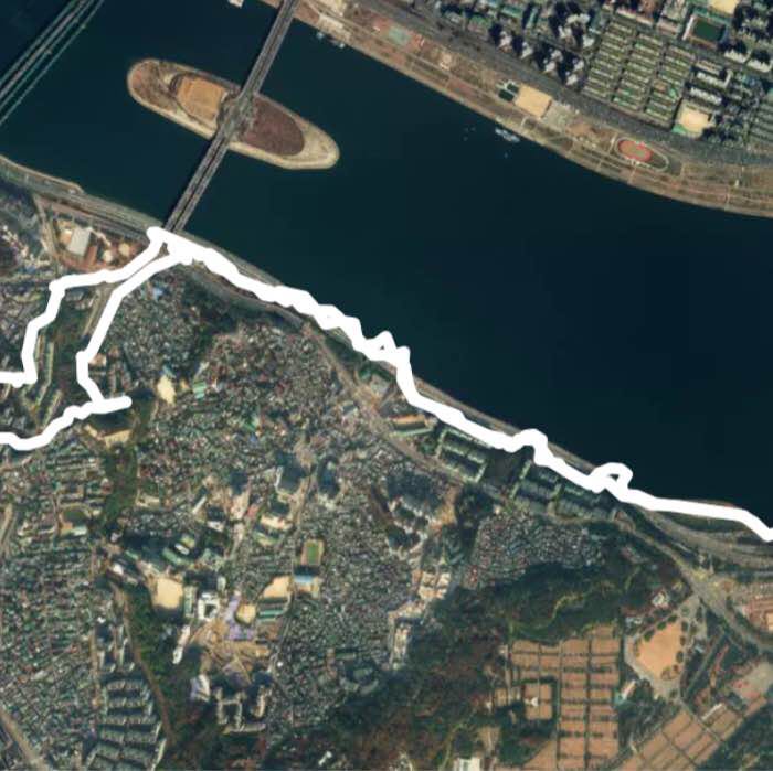 한강대교-동작대교 한강변