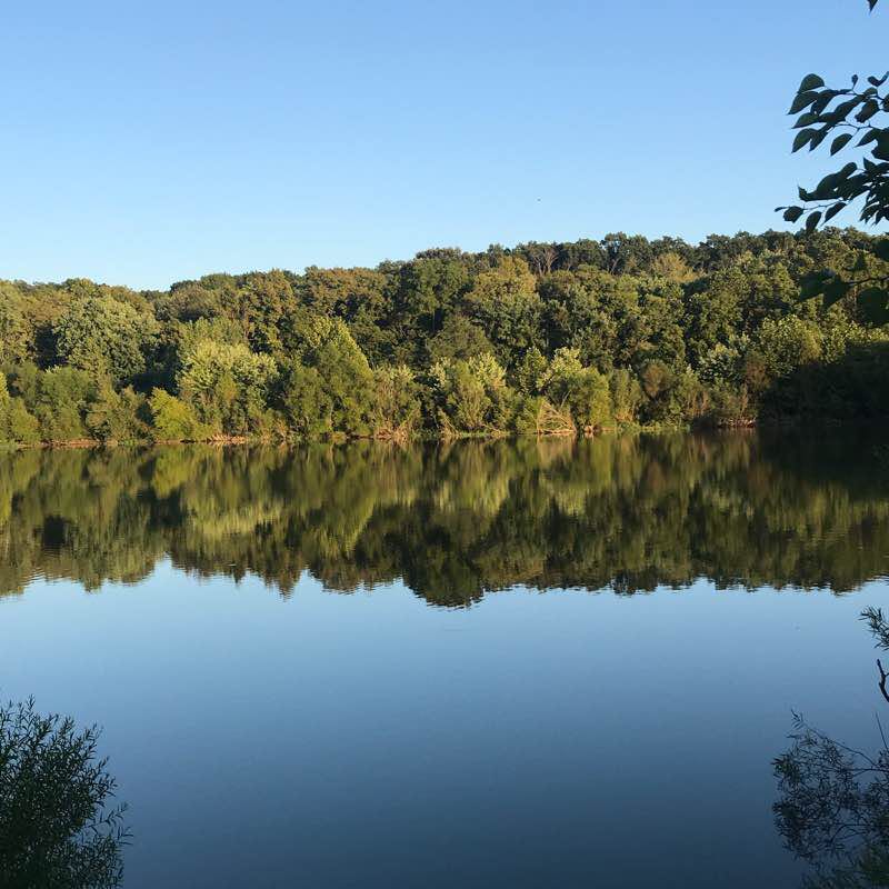 Prairie way walking route map in Orient