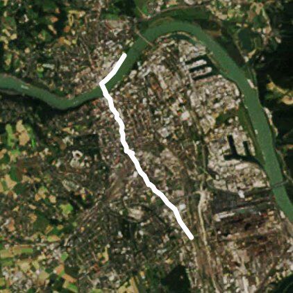 Wienerstr 219 Walk Trail - Linz, Upper Austria, Austria | Pacer