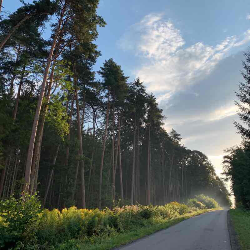 Oberschchen-Pinka walking route map in Jormannsdorf