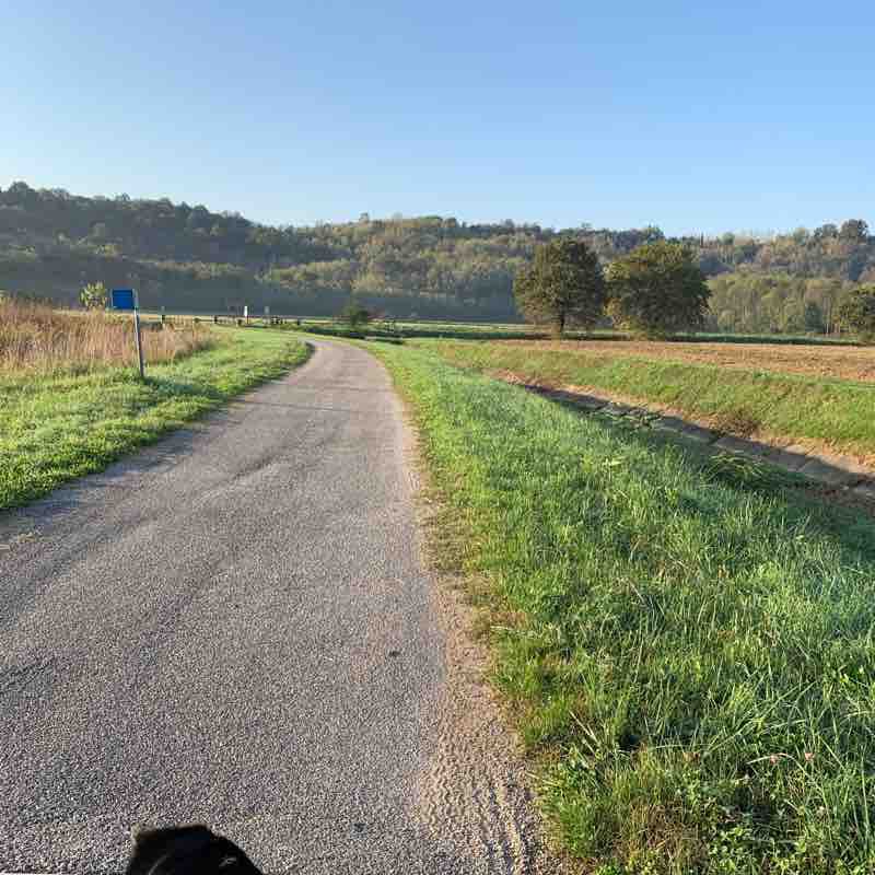 Race Preval walking route map in Giasbana
