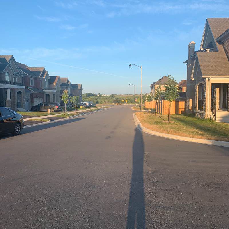 Murrell\robert Baldwin & Murrell Blvd/mount Albert walking route map in East Gwillimbury