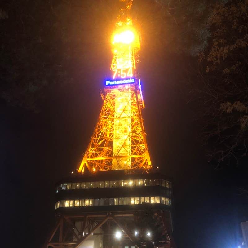 雪まつり前大通り公園