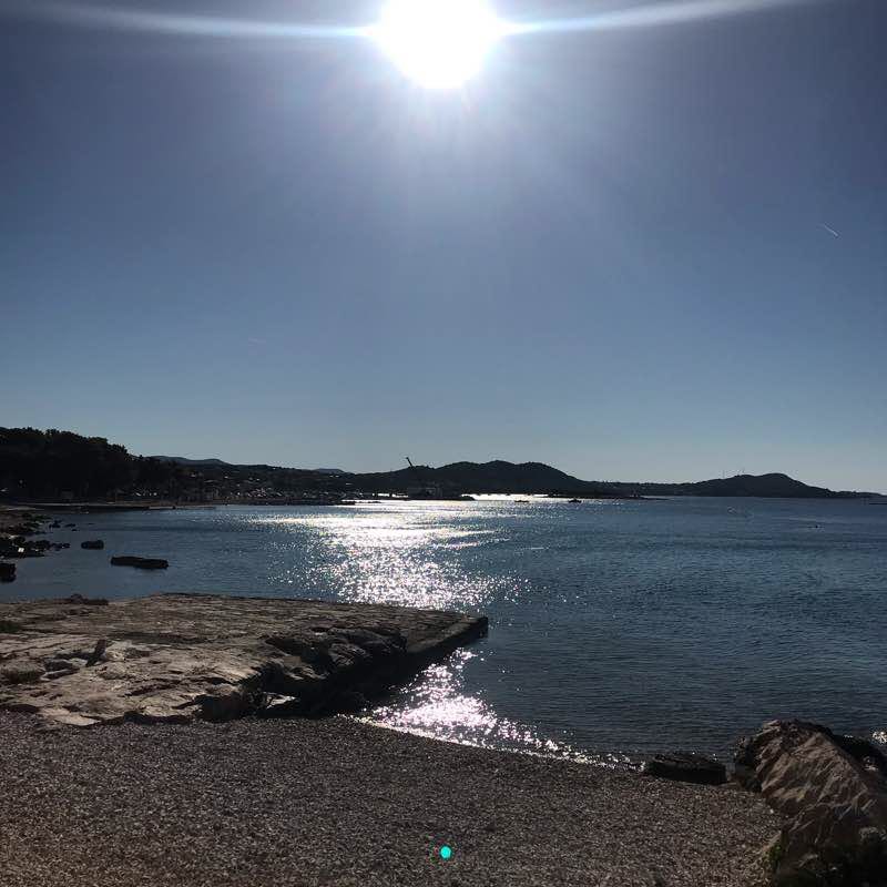 Pakostane walk walking route map in Pakoštane