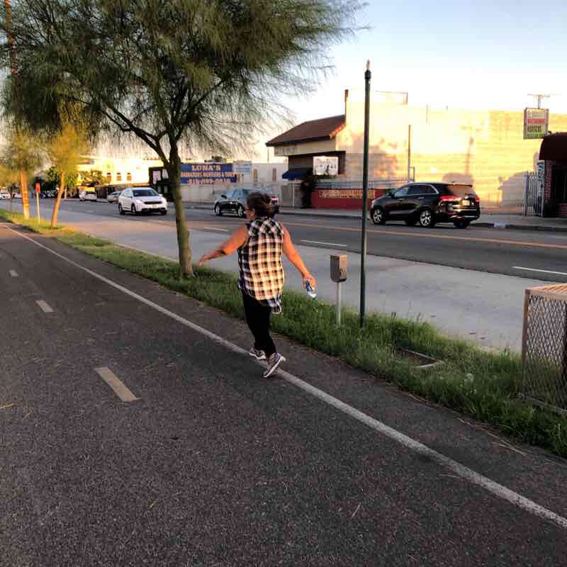 San Fernando Road walk & bike Path 