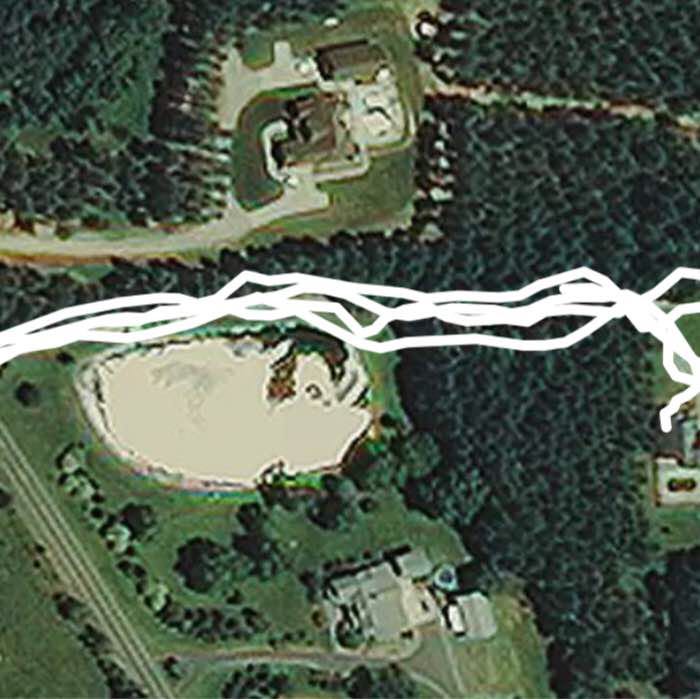 Tammy’s crib walking route map in Monroe