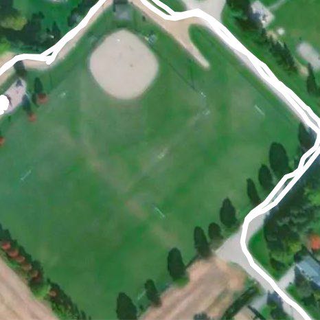 Nairn Park walking route map in Ailsa Craig