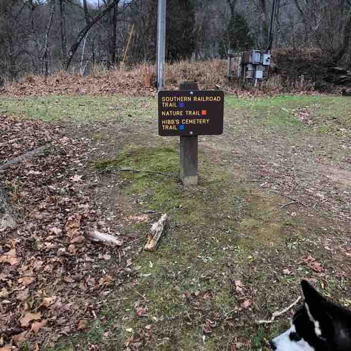 Nature Trail- North Bend State Park walking route map in Harrisville