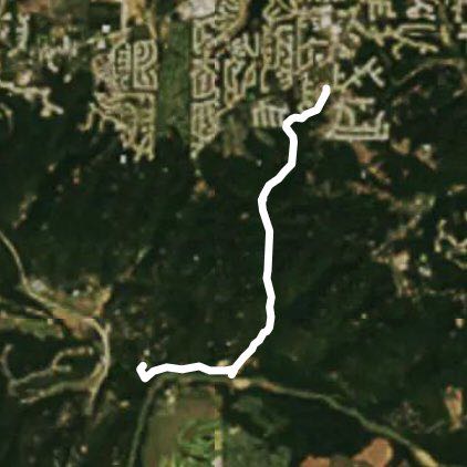 rock hollow to al foster trailhead