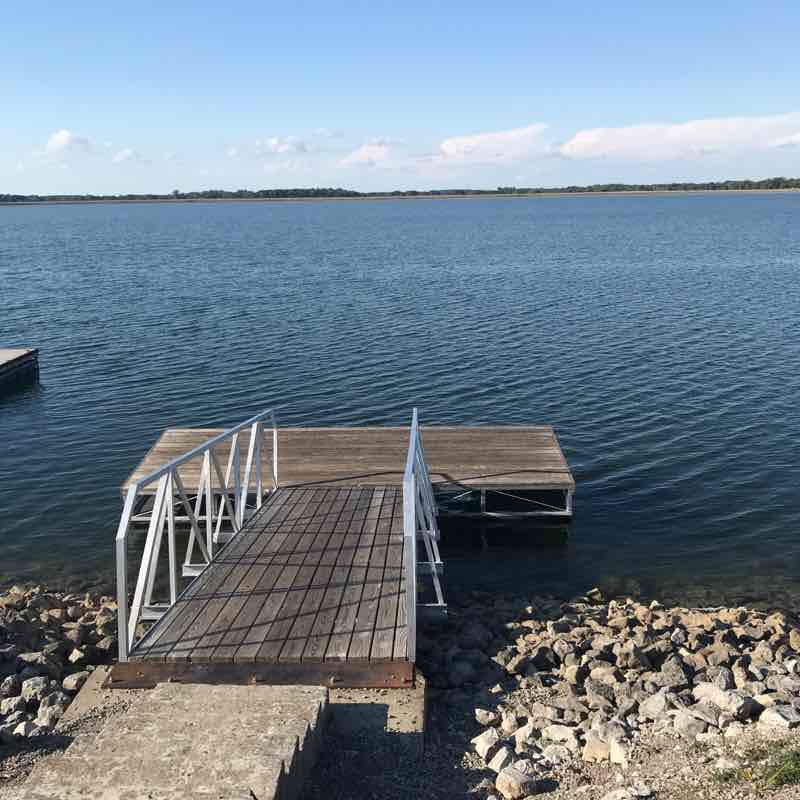 Reservoir 1 walk Trail Findlay, Ohio, USA Pacer