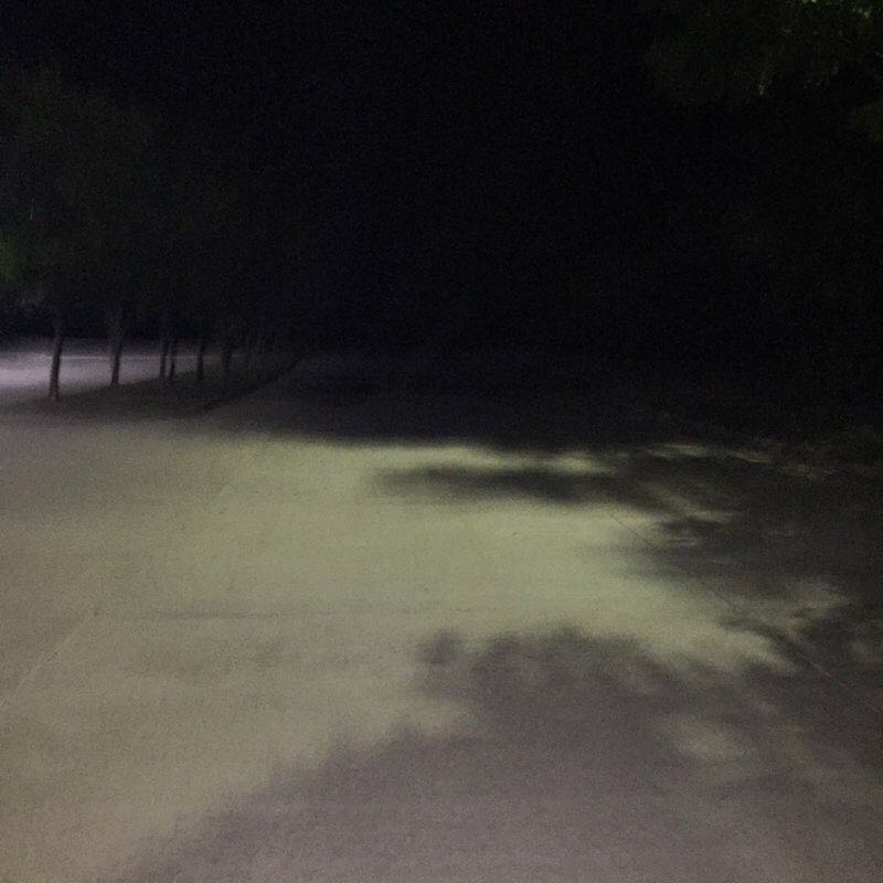 Hillock walking route map in Miraflores 1ra Sección