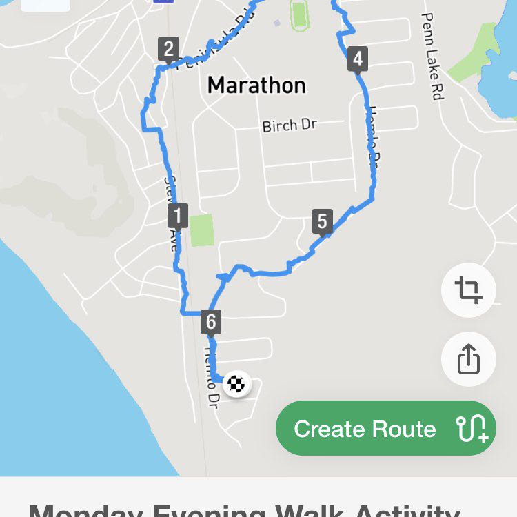 Marathon loop