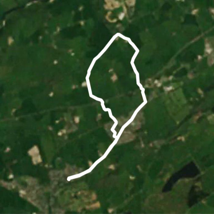 Brock Hall walking route map in Wilpshire