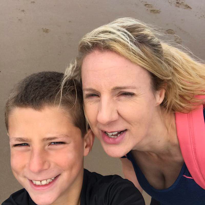 Saltburn past the allotments and back along beach Run Trail Saltburn