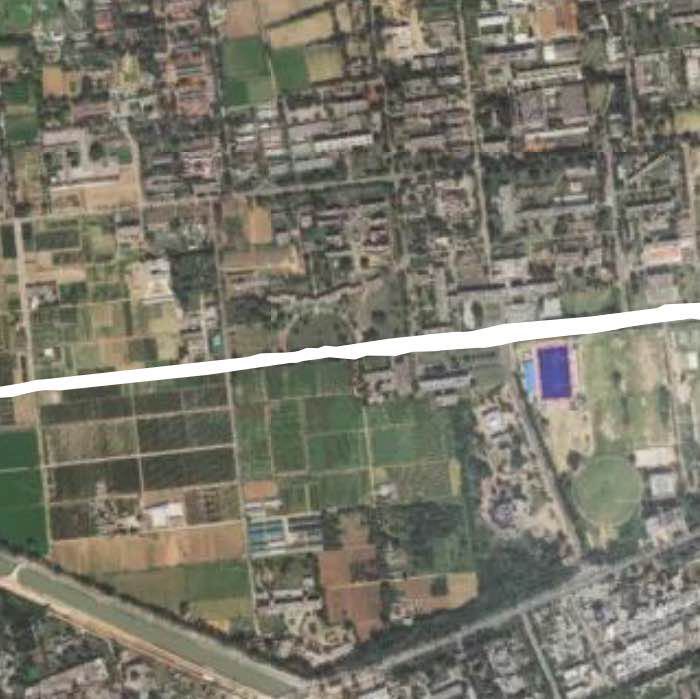 PAU (Sukhwinder) walking route map in Ludhiana